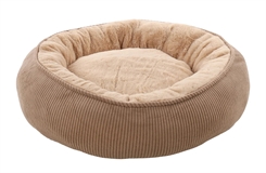 Kurv Colette rund - Taupe - 46x46x17CM